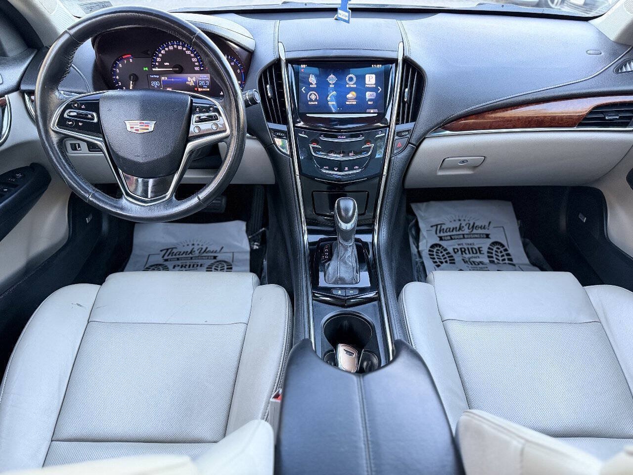 Used 2015 Cadillac ATS Luxury w/ Sun And Sound Package RWD image 17