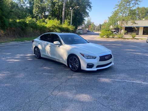 Used 2014 INFINITI Q50 w/ Navigation Package RWD image 3