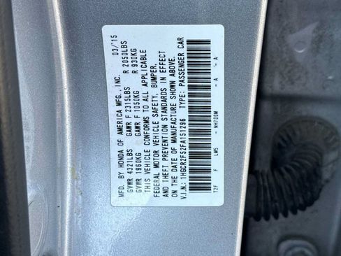 Used 2015 Honda Accord Sport image 26