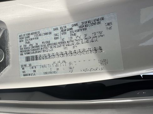 Certified 2019 Ford Escape Titanium image 46