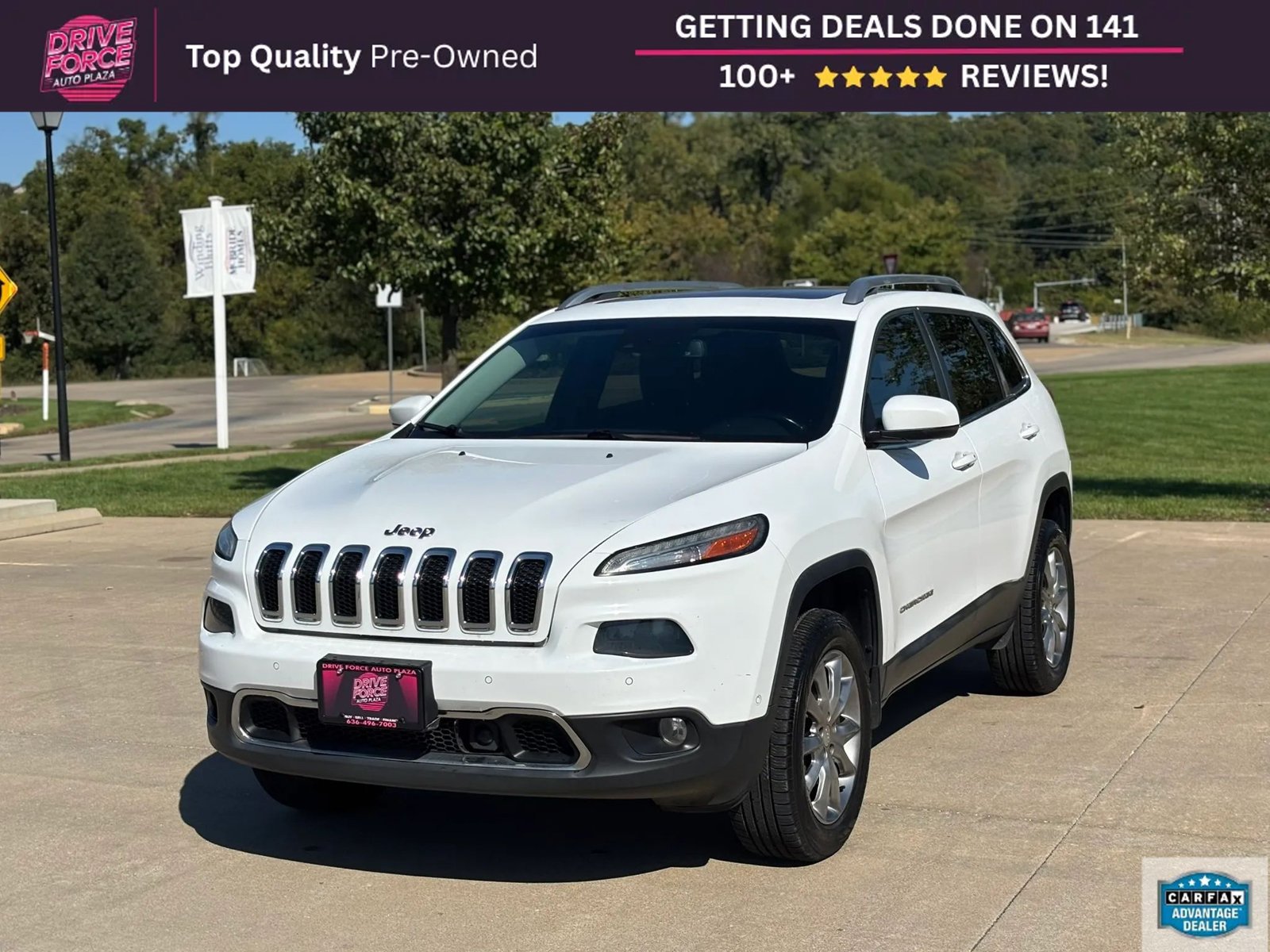 Used 2018 Jeep Cherokee Limited w/ Technology Group AWD/4WD image 1
