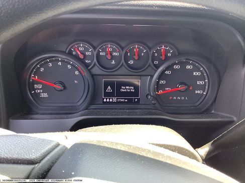 Used 2025 Chevrolet Silverado 1500 Custom w/ Turbomax Blackout Package AWD/4WD image 13
