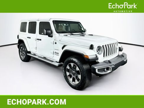 Used 2020 Jeep Wrangler Unlimited Sahara AWD/4WD image 1