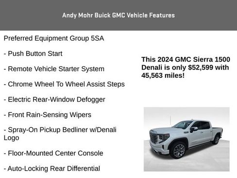 Used 2024 GMC Sierra 1500 Denali w/ Denali Reserve Package AWD/4WD image 16
