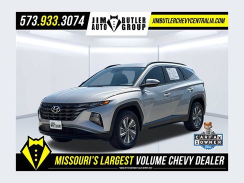 Used 2023 Hyundai Tucson Blue AWD/4WD image 1