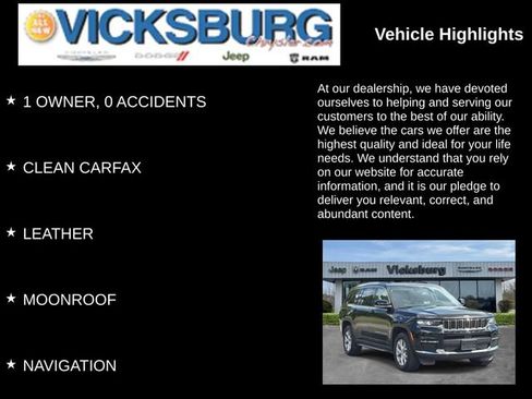 Used 2022 Jeep Grand Cherokee L Limited w/ Trailer Tow Group (B) AWD/4WD image 25