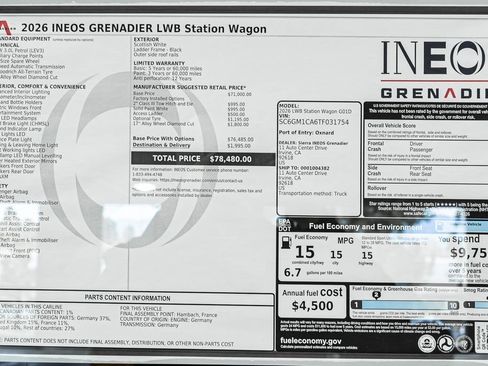 New 2026 INEOS Grenadier AWD/4WD image 20