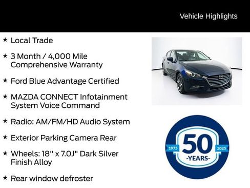 Used 2018 MAZDA MAZDA3 Touring FWD image 6