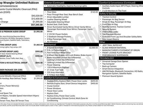 Used 2021 Jeep Wrangler Unlimited Rubicon AWD/4WD image 30