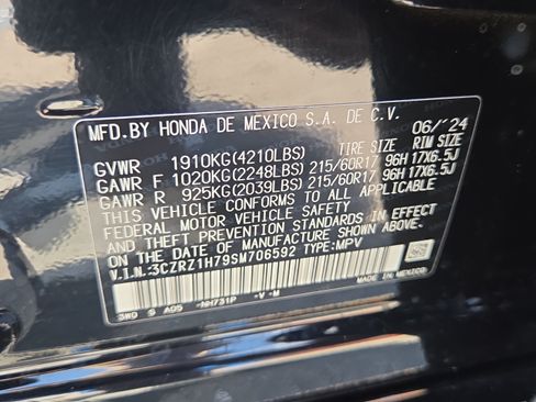 Certified 2025 Honda HR-V EX-L image 21