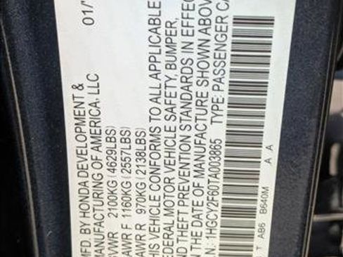 New 2026 Honda Accord EX-L image 17