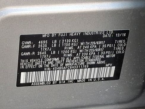 Used 2017 Subaru Outback 2.5i Premium image 30