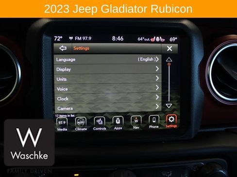 Used 2023 Jeep Gladiator Rubicon w/ LED Lighting Group image 54