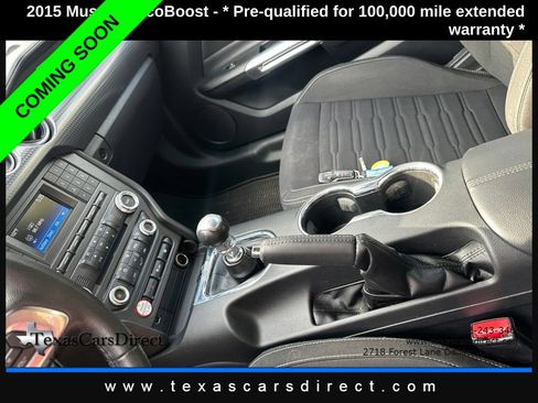 Used 2015 Ford Mustang Coupe w/ Ecoboost Performance Package RWD image 7