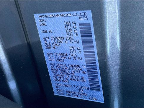 New 2026 Nissan Rogue Platinum w/ Platinum Premium Package image 14