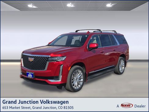 Used 2021 Cadillac Escalade ESV Premium Luxury w/ Performance Package image 1