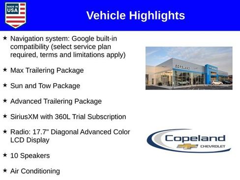 New 2026 Chevrolet Suburban High Country w/ Sun And Tow Package AWD/4WD image 3