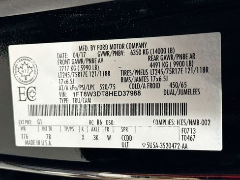 Used 2017 Ford F350 Platinum AWD/4WD image 30