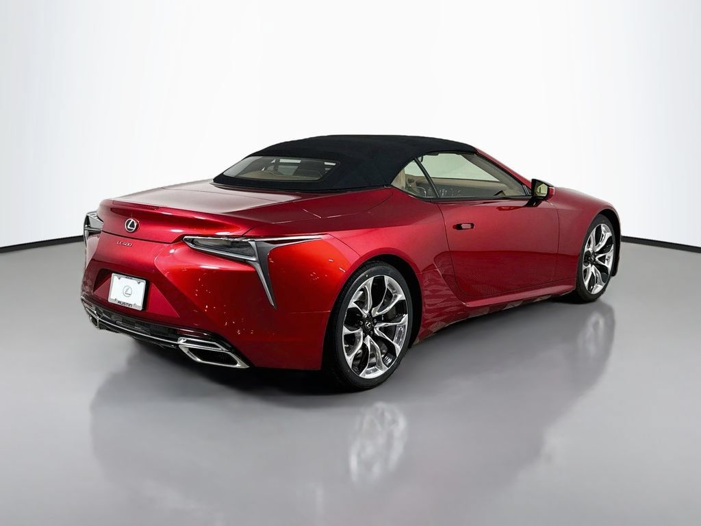 Certified 2021 Lexus LC 500 Convertible w/ Touring Package RWD image 5