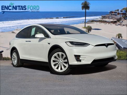 Used 2020 Tesla Model X Long Range AWD/4WD image 1