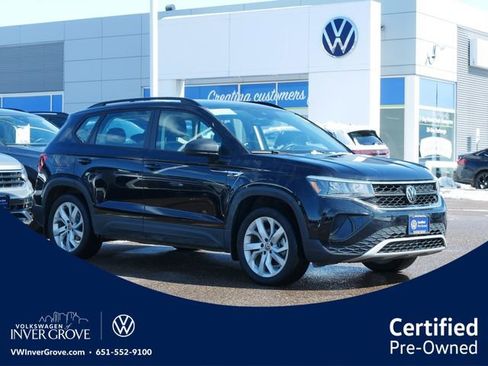 Certified 2023 Volkswagen Taos S w/ IQ Drive S Package image 1