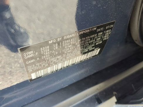 Used 2025 Subaru Outback Touring XT w/ Popular Package #2 image 34