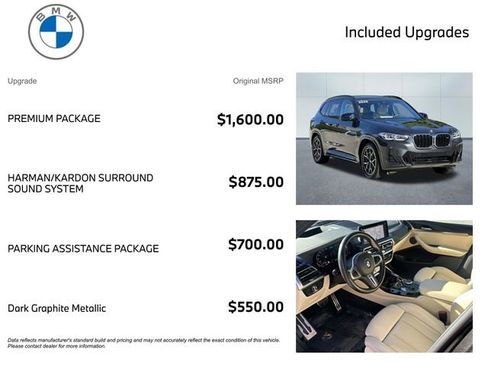Used 2022 BMW X3 M40i w/ Premium Package AWD/4WD image 3