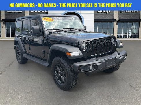 Used 2022 Jeep Wrangler Unlimited Sport AWD/4WD image 1