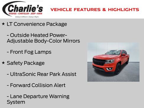 Used 2020 Chevrolet Colorado LT w/ Colorado RST Special Edition image 13