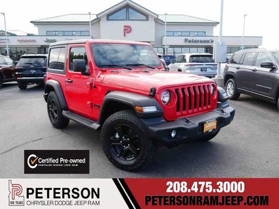 Certified 2022 Jeep Wrangler Sport S