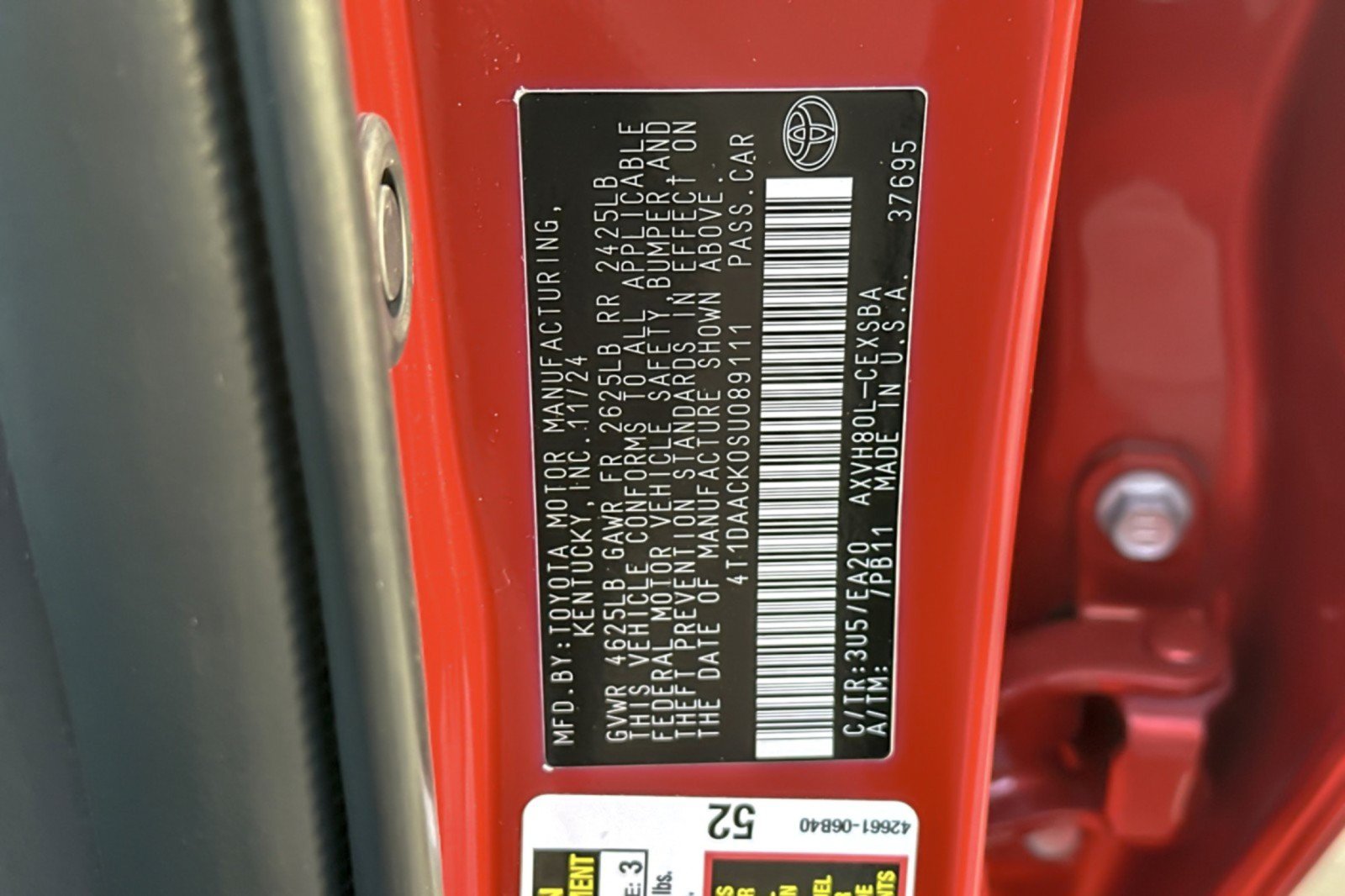 Certified 2025 Toyota Camry SE FWD image 26