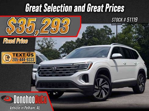 Used 2024 Volkswagen Atlas SEL AWD/4WD image 1