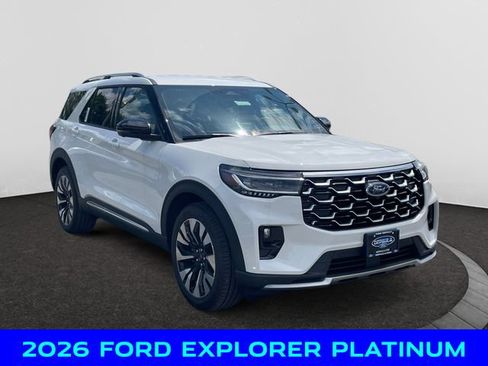 New 2026 Ford Explorer Platinum w/ LUX Leather Package AWD/4WD image 7