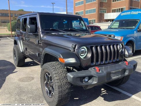 Used 2021 Jeep Wrangler Unlimited Sport AWD/4WD image 4