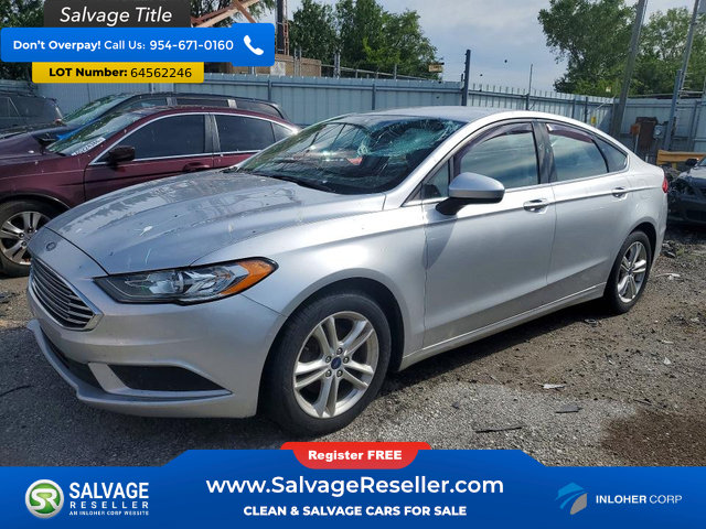 Used 2018 Ford Fusion SE FWD image 1