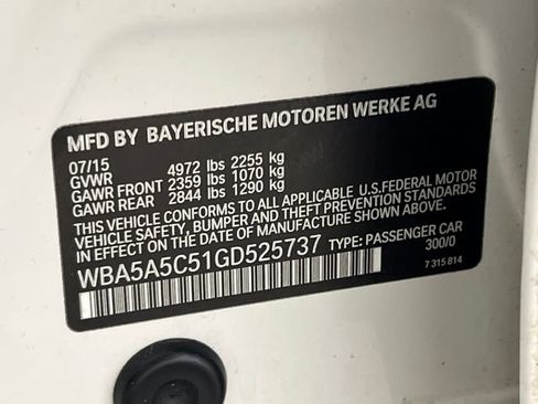 Used 2016 BMW 528i Sedan image 28