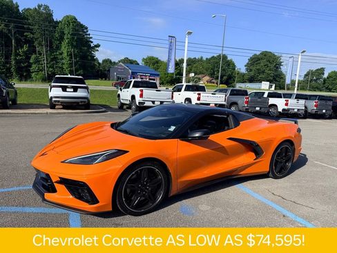 Used 2024 Chevrolet Corvette Stingray Preferred Conv w/ Z51 Performance Package RWD image 2