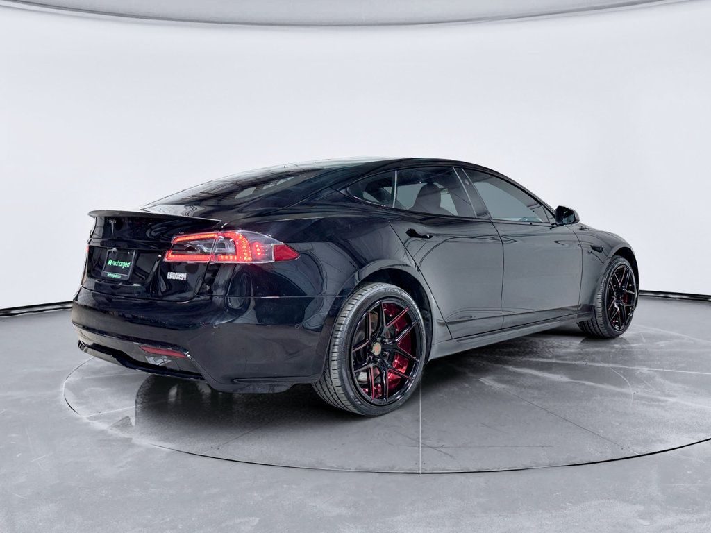 Used 2021 Tesla Model S Plaid AWD/4WD image 3