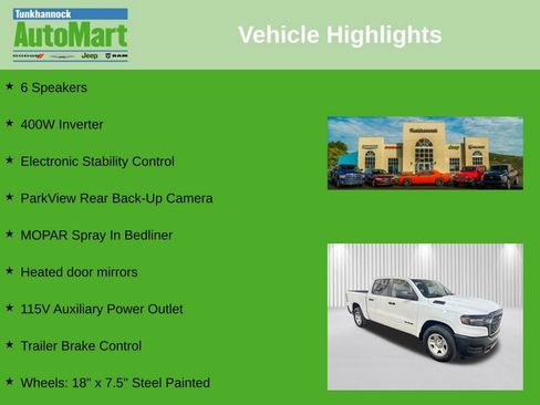 Used 2025 RAM 1500 Tradesman AWD/4WD image 6