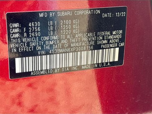 Used 2023 Subaru Legacy Limited image 33