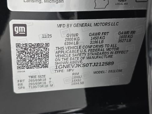 Used 2026 Chevrolet Traverse Z71 w/ Driver Confidence Package AWD/4WD image 37