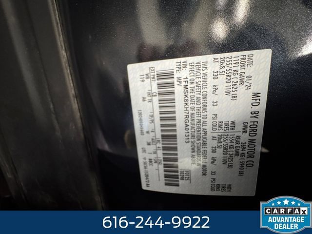 Used 2024 Ford Explorer ST-Line w/ Class IV Trailer Tow Package AWD/4WD image 27