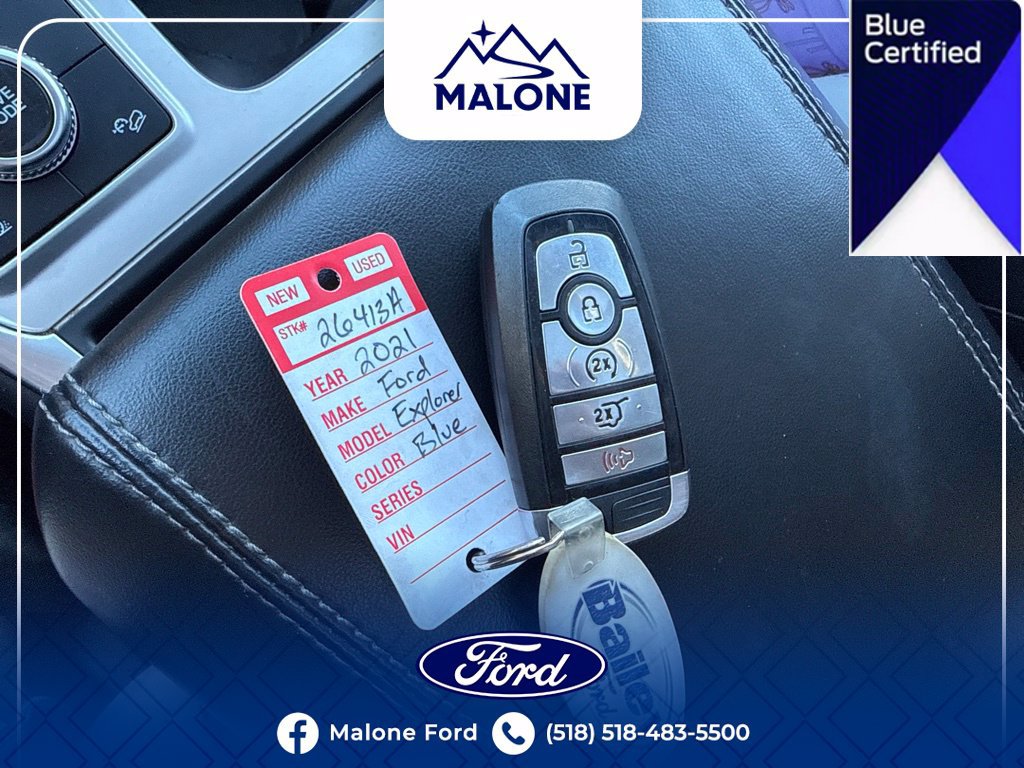 Certified 2021 Ford Explorer XLT w/ Equipment Group 202A AWD/4WD image 48