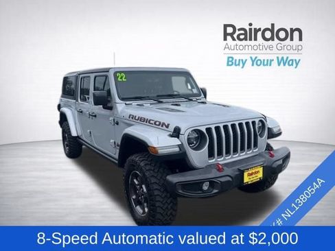 Used 2022 Jeep Gladiator Rubicon w/ LED Lighting Group AWD/4WD image 3
