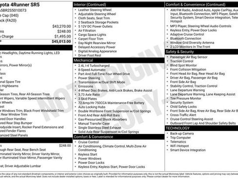 Used 2025 Toyota 4Runner SR5 image 39