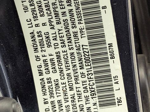 Used 2020 Honda Civic EX image 19