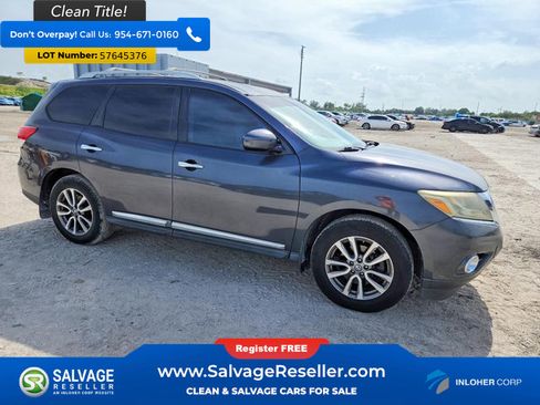 Used 2014 Nissan Pathfinder SL w/ SL Tech Package FWD image 5