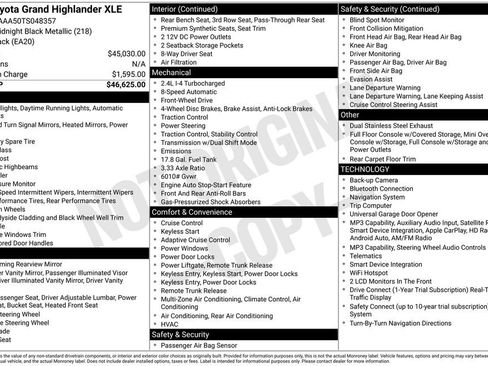 Used 2026 Toyota Grand Highlander FWD image 34