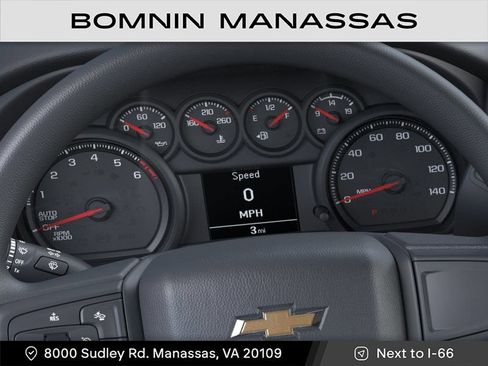 New 2026 Chevrolet Silverado 1500 Custom w/ Turbomax Blackout Package AWD/4WD image 18
