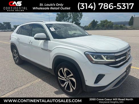 Used 2020 Volkswagen Atlas Cross Sport SEL Premium w/ Cross Sport MDO Package AWD/4WD image 1